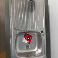 Lavello per cucina in acciaio inox
