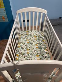 Lettino con sbarre Azzurra