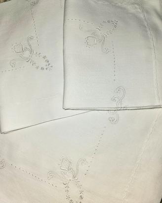 VENDUTO Completo letto in puro lino 