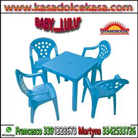 TAVOLI E SEDIE PER BAMBINI BABY LULU