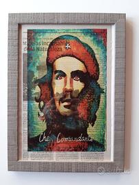 2 quadretti cubani: Che Guevara e vista strada