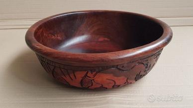 Ciotola grande in ebano - Tanzania