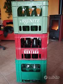 12 bottiglie con tappo a molla e cassa