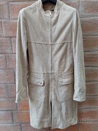 Trench vintage pelle scamosciata 'S Max Mara tg.42