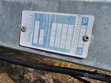 carrello barca usato roma 