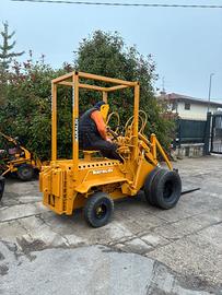 P196-Mini Pala Baraldi 22 q con forche per bancali