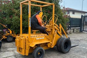 P196-Mini Pala Baraldi 22 q con forche per bancali