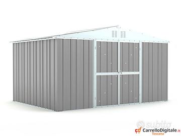 Box lamiera deposito Acciaio 403x269 grigio chiaro