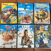 set 9 cartoni animati Film per bambini DVD