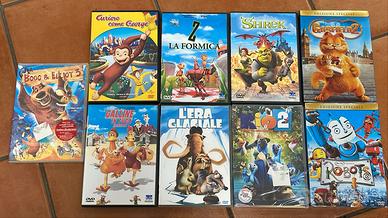 set 9 cartoni animati Film per bambini DVD