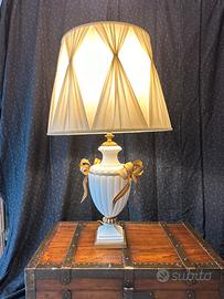 Lampada/Lucerna in ceramica d’epoca