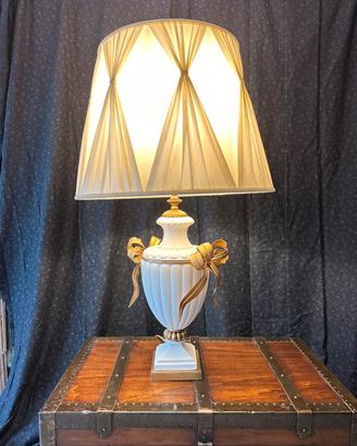 Lampada/Lucerna in ceramica d’epoca