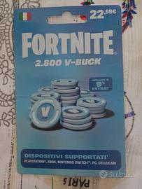 V bak Fortnite 2800 Ps 4 + 1 ps 4 funzionante