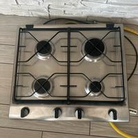 Piano cottura gas 4 fuochi