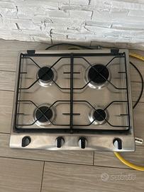 Piano cottura gas 4 fuochi
