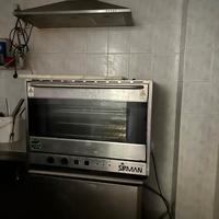 Forno, abbattitore e cappa aspirante