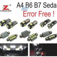 KIT 22 LAMPADE LED INTERNE PER AUDI A4 S4 RS4 B6 B