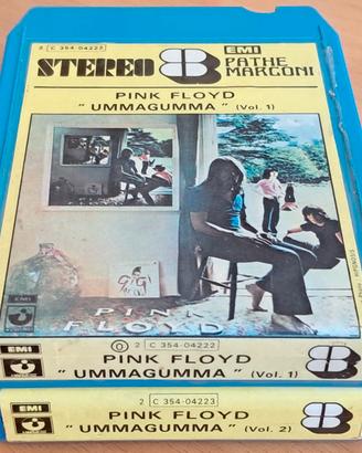 Pink Floyd Ummagumma Stereo 8 francese x 2 volumi