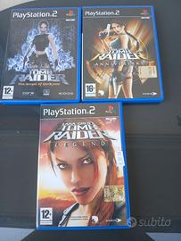 SET Tomb Raider – 3 giochi PS2 Collezione original