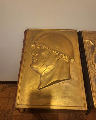 3 Libri edizione limitata Benito Mussolini 