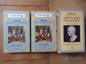 Voltaire Dizionario filosofico 2 voll BUR Rizzoli