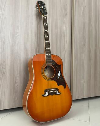 Chitarra Epiphone Dove Pro Violinburst+ Custodia