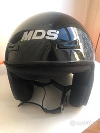 Casco  nero per moto/scooter MDS