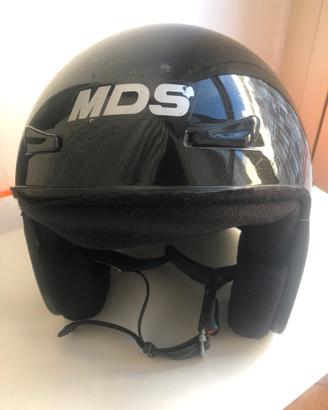 Casco  nero per moto/scooter MDS