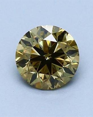 Diamante Naturale Champagne 0.80 ct VS1 in blister