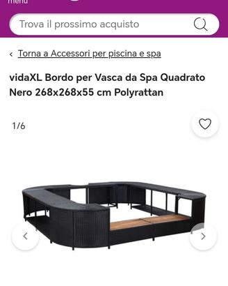 bordo per piscina spa