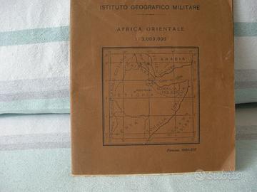 CARTINA GEOGRAFICA AFRICA ORIENTALE
