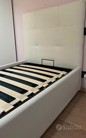 Letto singolo con contenitore