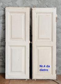 Persiana in legno con due ante