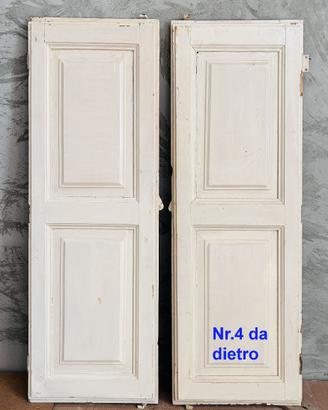 Persiana in legno con due ante