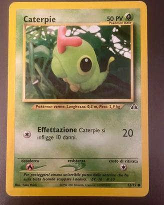 Caterpie mazzo neo discovery
