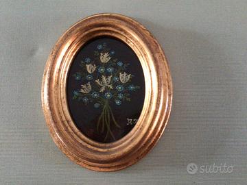 Quadri con miniature pittore modenese Zivieri