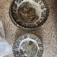 Servizio porcellana English country scene