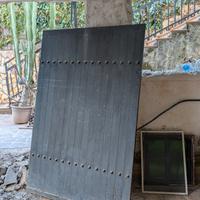 portone in ferro per garage e cantine 