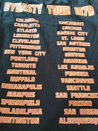 maglietta t shirt   kiss vintage 