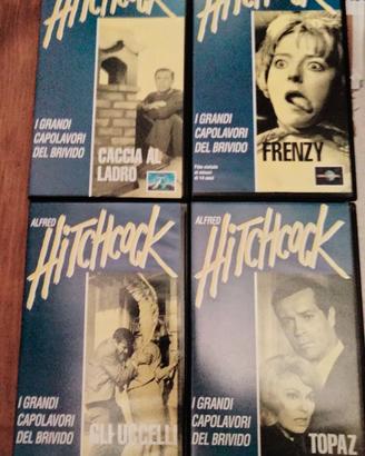 4 Vhs di Alfred Hitchcock 