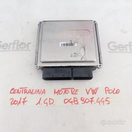 04B907445 CENTRALINA MOTORE VW POLO 1.4 D. 2017