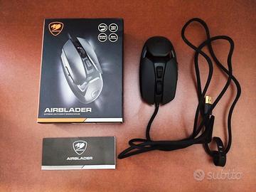 Cougar Airblader mouse gaming 2000hz polling rate!