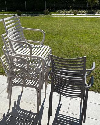 Sedie da giardino mod. PIP-E, di Driade