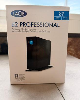 lacie d2 8tb NUOVO SIGILLATO