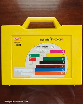 set regoli in colore