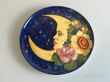 Piatto ceramica Piccadilly Costa d'Amalfi Luna