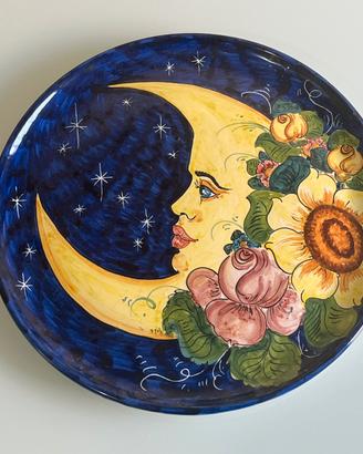 Piatto ceramica Piccadilly Costa d'Amalfi Luna