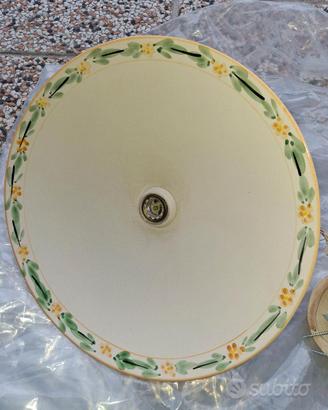 Lampadario in ceramica