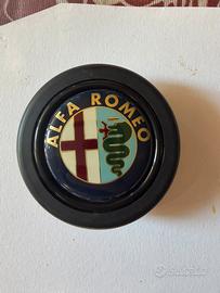 Pulsante Clacson Momo Alfa romeo 1995 nuovo