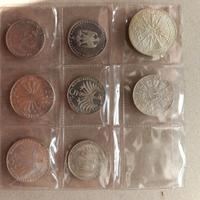 LOTTO 8 MONETE ARGENTO 70 GRAMMI ARGENTO PURO